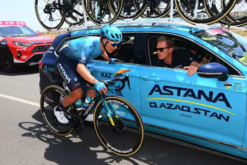 Astana Cazacustan lifts Miguel Angel Lopez's suspension.