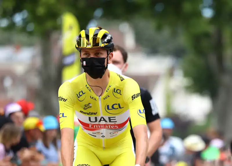 Pogacar and all Tour de France riders tested negative for COVID-19 on rest day