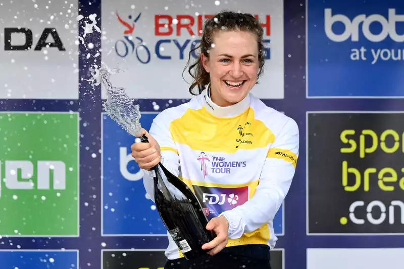 I'm relieved" - Women's Tour winner Brown on target for Tour de France Femmes