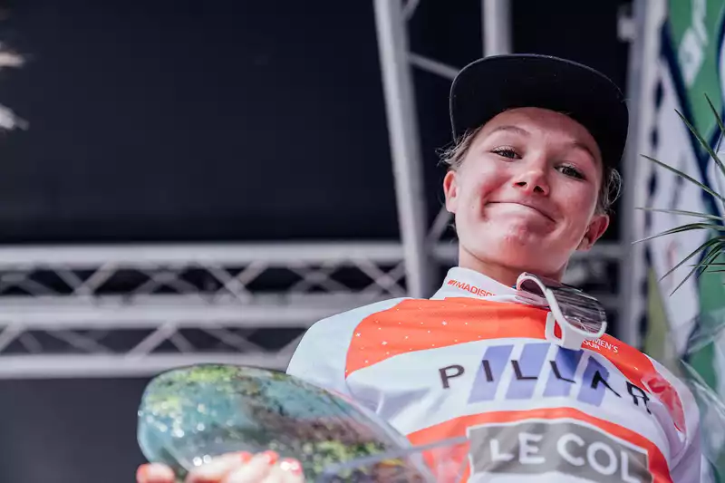 Le Cor Waffe Wins Special Jersey on Home Women's Tour