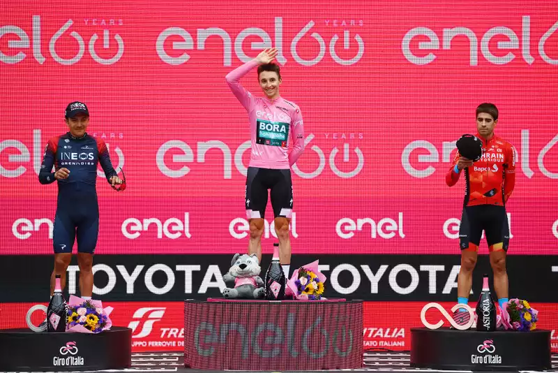 Giro d'Italia GC Final Standings