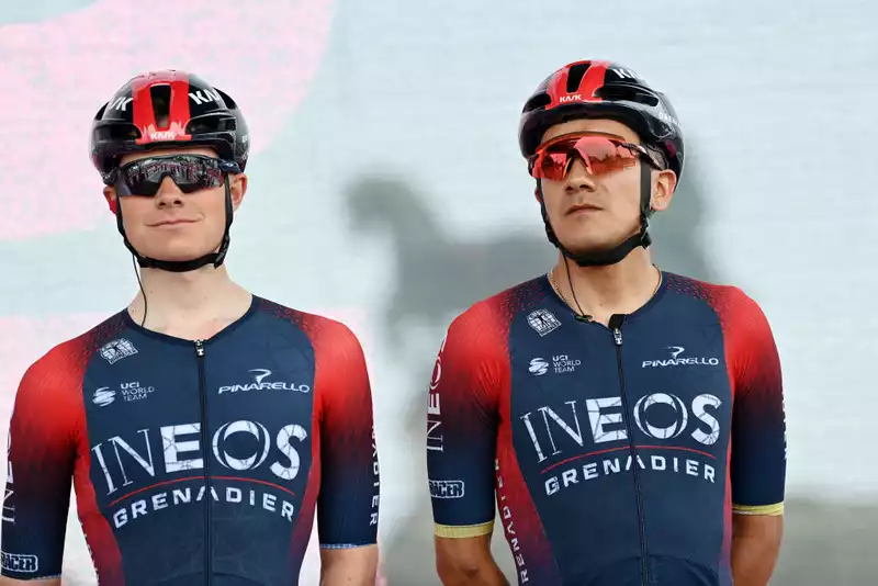 Ben Tallet impresses on his Grand Tour debut with Ineos Grenadiers