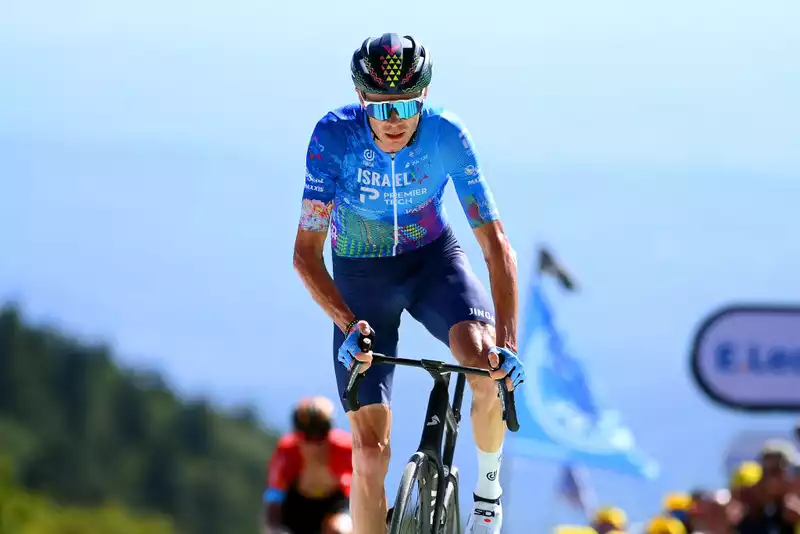 Flume Evenpoel, contending for the Vuelta a España championship, "has the level