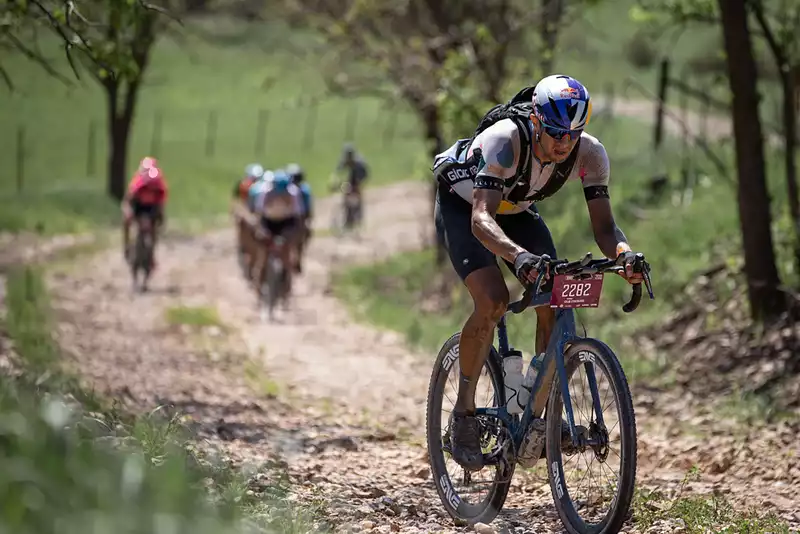 Colin Strickland, who has as good a chance as anyone to win the Unbound Gravel 200.