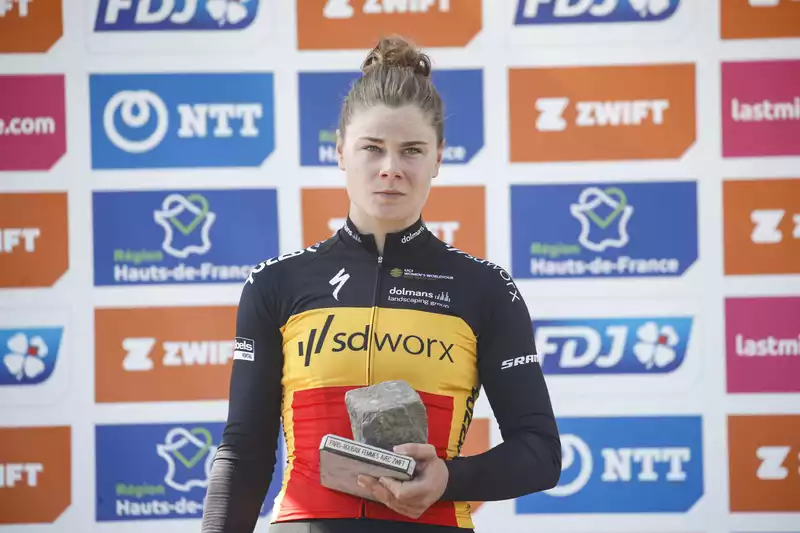 Kopecky: change is intense in Roubaix