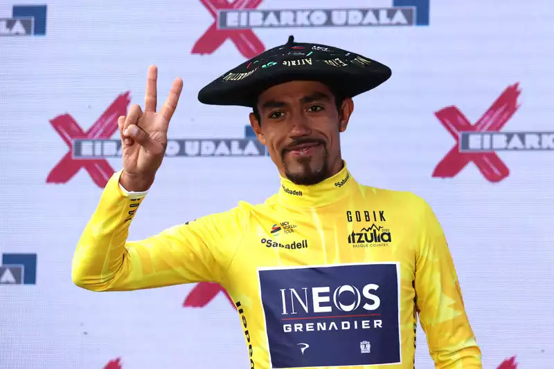 Dani Martinez fails to mention his role in the Tour de France after Ituria win