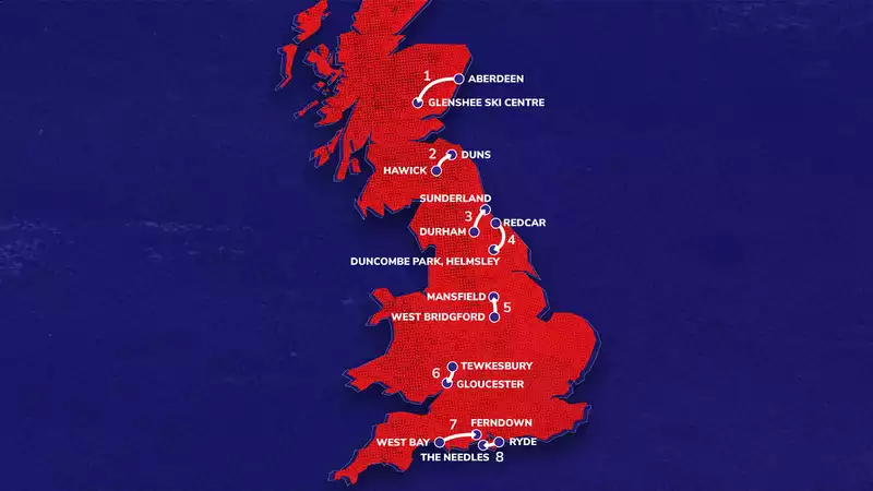 2022 Tour of Britain to Start/Finish at Hilltop Finish