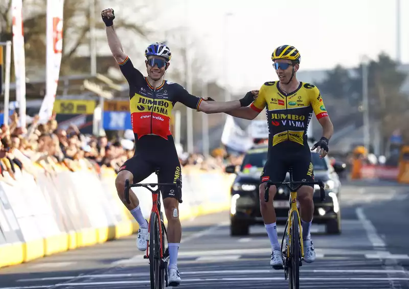 Wout Van Aert's return to racing after COVID-19 is yet to be determined.