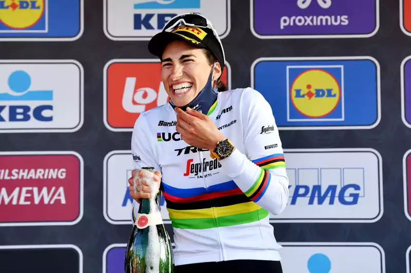 Balsamo Continues Rainbow Run at Ghent-Wevelgem