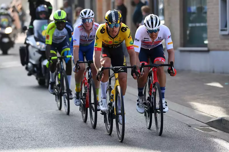 Laporte takes second place in Ghent-Wevelgem in a different dimension