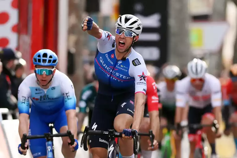 Following in Cavendish's footsteps, Vernon takes first win at Volta a Catalunya