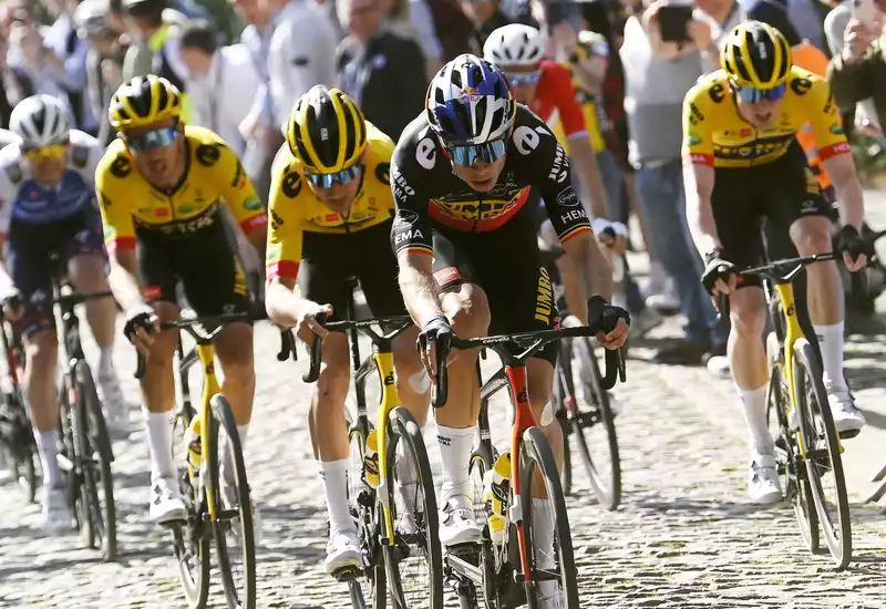 Jumbo is on a mission" - Wout Van Aert and teammates reconsult Omloop and Tour de Flanders