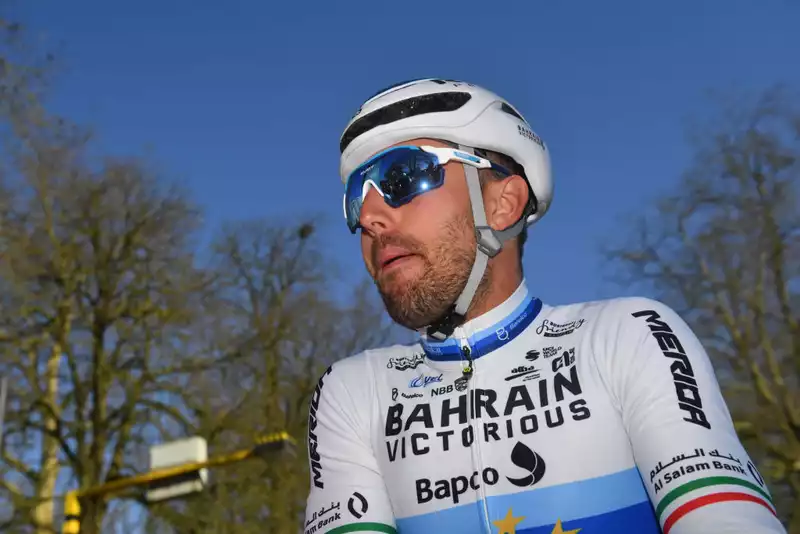 Colbrelli suffered an unstable arrhythmia at Volta a Catalunya.