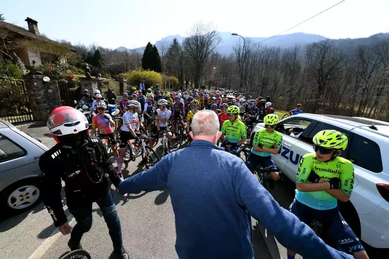 Trofeo Binda changes course due to crash