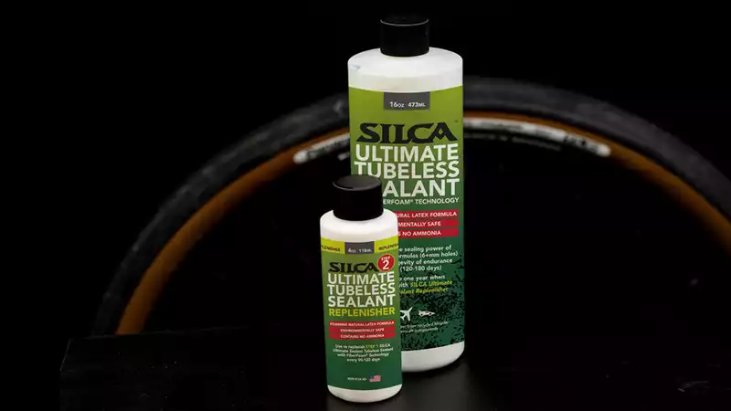 Silca's "Ultimate Tubeless Sealant" Made of Recycled Carbon Fiber