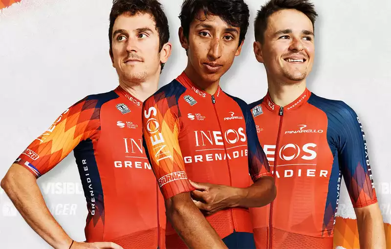 Ineos Grenadiers Unveils Racing Kit for 2023