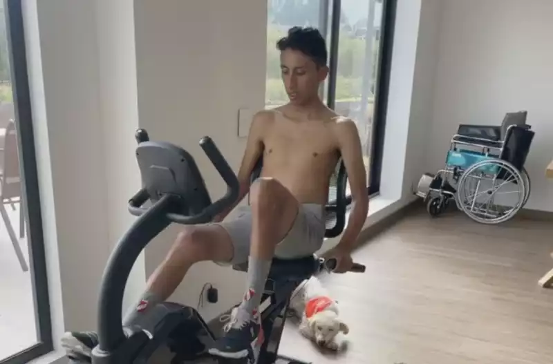 Egan Bernal's rapid rehabilitation could lead to a return to racing in 2022.