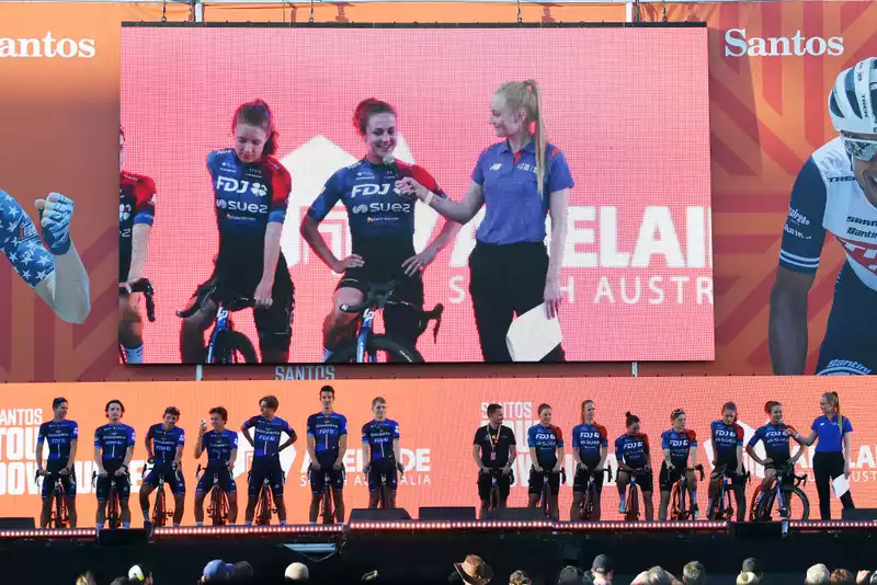 Grace Brown Finds Team Difference at Tour Down Under