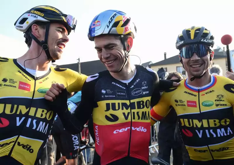 LaPorte rejoices over "gifts from two great champions" in Paris-Nice.