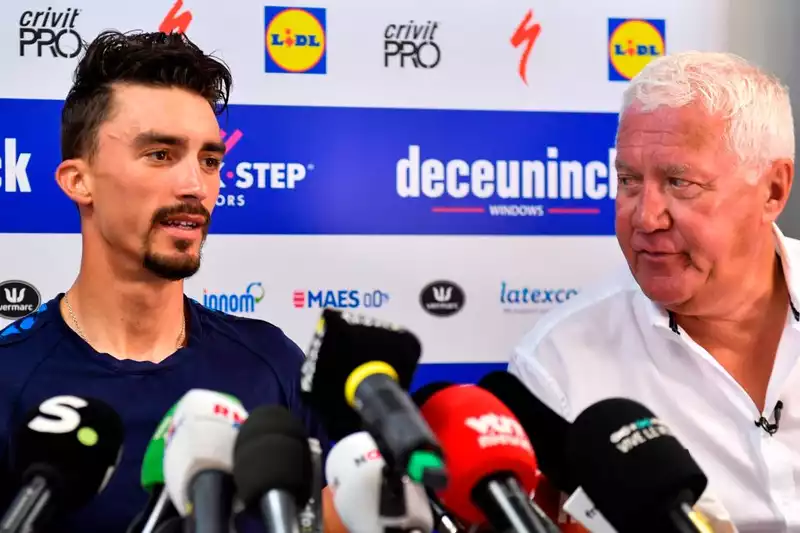 Quickstep boss Alaphilippe says Le Ferrer's comments have no impact