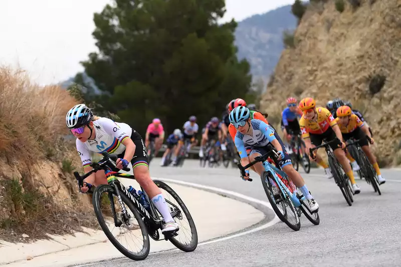 Annemiek van Fruten, Queen Stage of Setmana Valenciana, "Lack of power on the uphill".