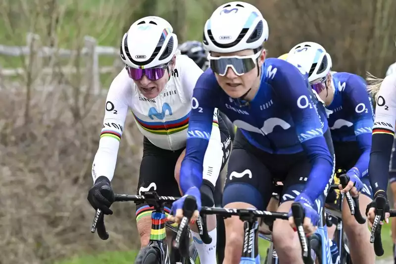 'I hit a pothole' - Punked Annemiek van Fruten ends Omloop Het Newsblad's defense