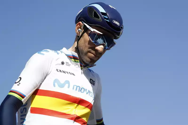 Alejandro Valverde: No more races this year.