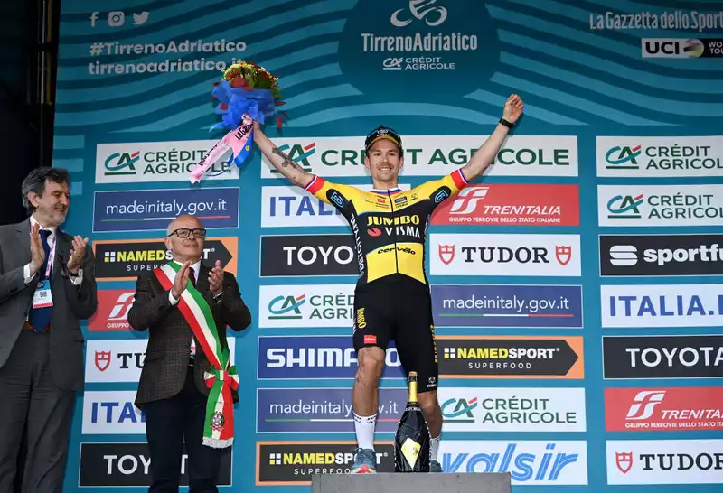 Primosz Roglic promises to shave his legs with success at Tirreno - Adriatico