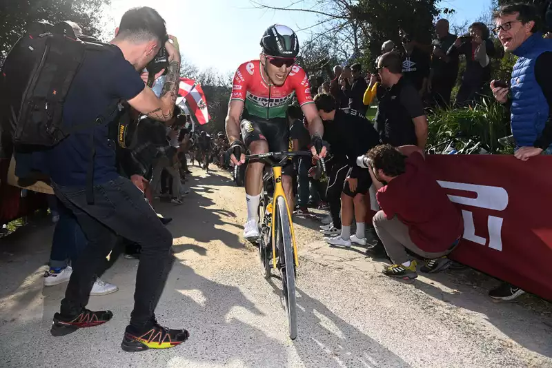 'I am not a selfish racer' - Barthel reflects on Jumbo Visma's failure at Strade Bianche