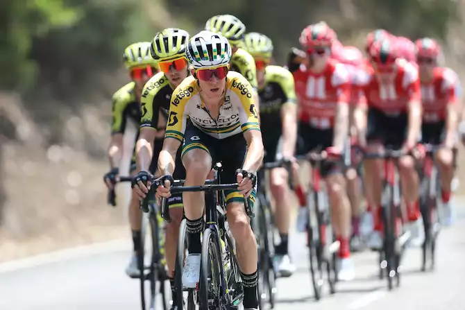 Mitchelton-Scott takes a big cut in wages