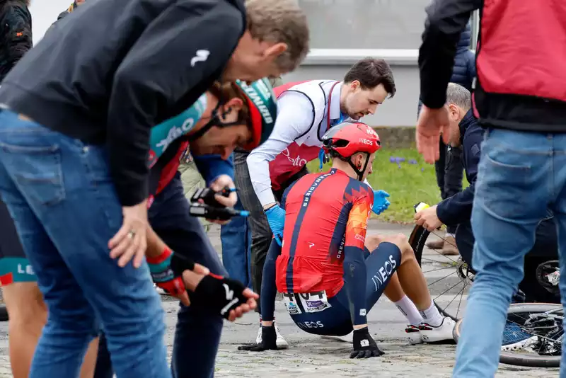 Tour of Flanders Injury List: Wellens, Turner with broken bones, Gil May with concussion