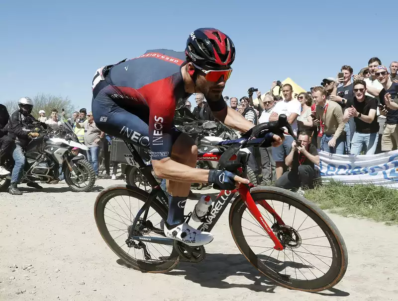 Paris-Roubaix is like Russian roulette," said Filippo Ganna.