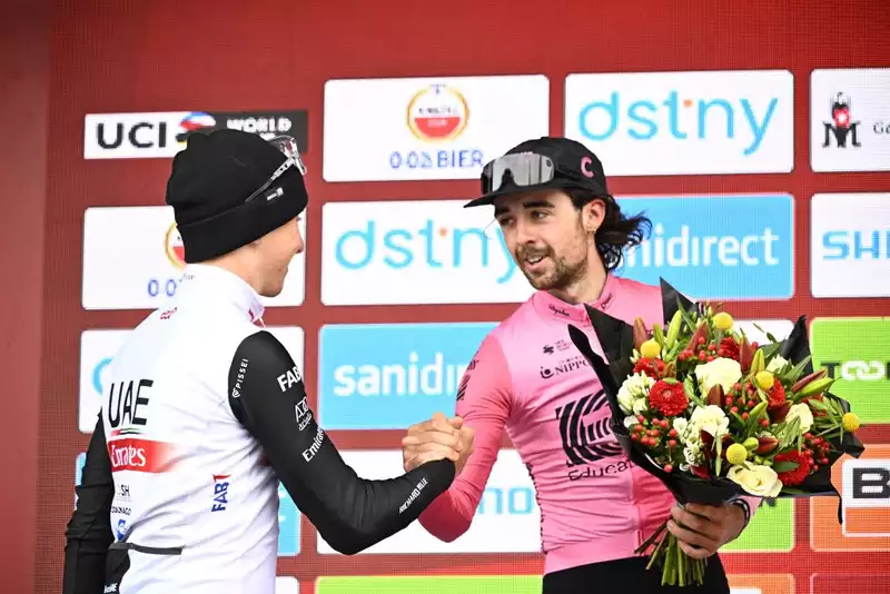 It was pretty surreal" - Ben Healy shines on the big stage of the Amstel Gold Race.