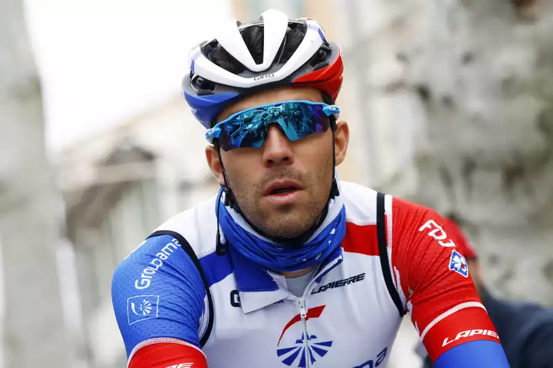 Thibault Pinot's father tested positive for covid 19.