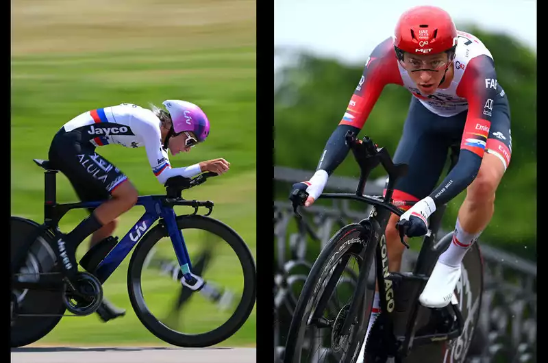 Tadej Pogacar and Urska Zigato Win Slovenian Time Trial Championships