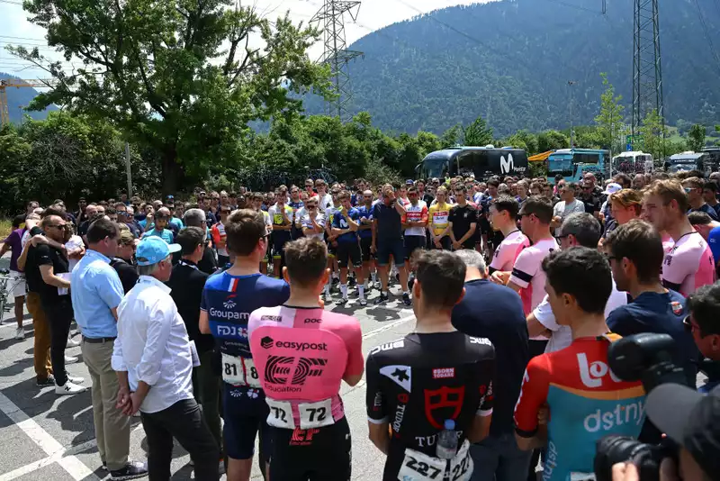 Stage 6 of the Tour de Suisse Disabled in Memory of Gino Madar