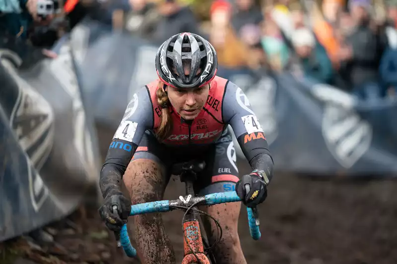 Rebecca Fahringer gets into cyclocross shape with two races to go until the World Championships.