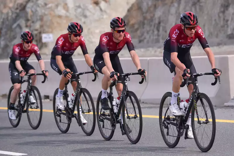 Team Ineos cancels participation until Volta a Catalunya.