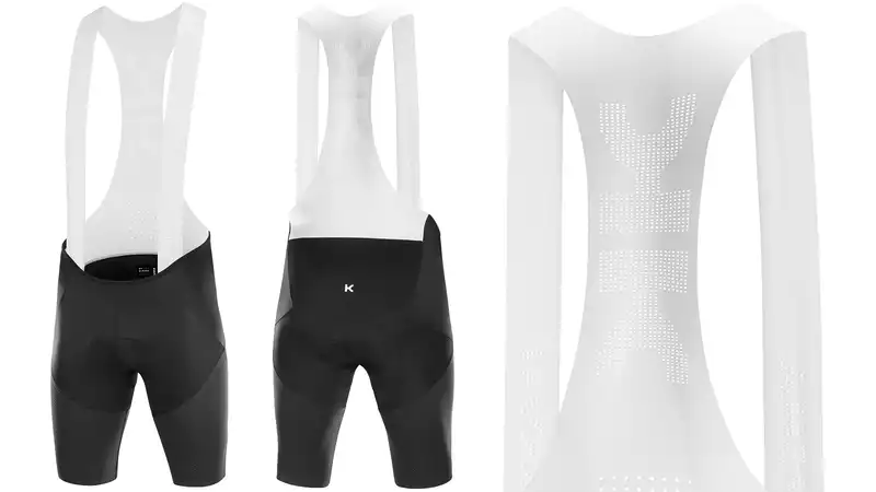 Katusha presents Super Light Grid bib shorts.