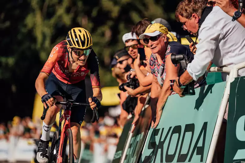 Carlos Rodriguez ready to attack to defend his place on the Tour de France podium.