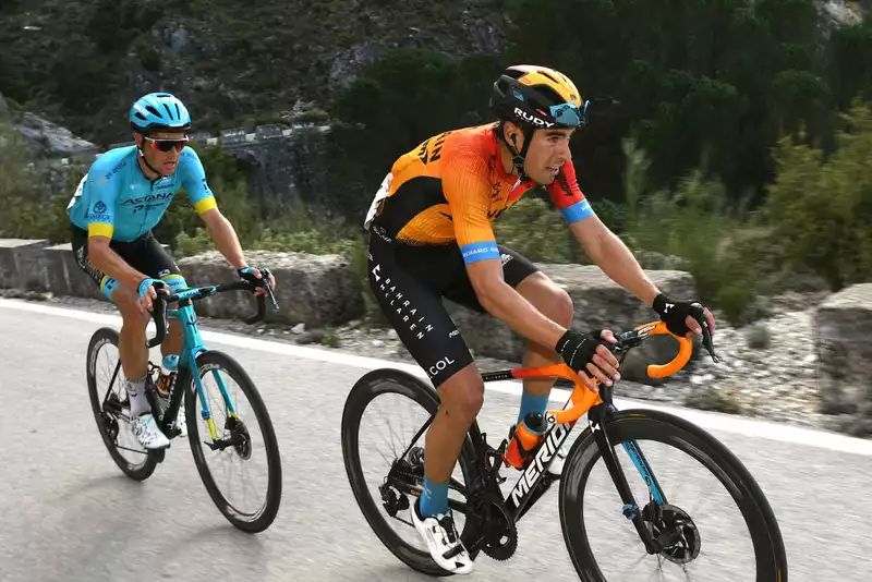 Landa positive on form after finishing 2nd in the first stage of the Vuelta a Andalucía