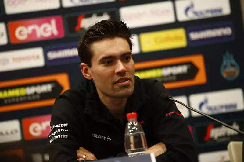 Tom Dumoulin on the mend after treatment for intestinal parasites