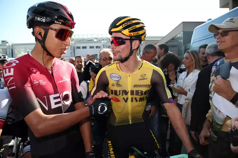 Egan Bernal names Primoš Roglic as Tour de France rival