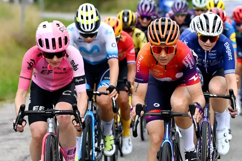 Femmes riders defend their bikes to the death after contact and close calls on stage 4 of the Tour de France