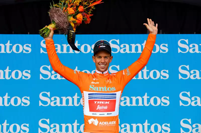 Porte takes ochre leader's jersey at Tour Down Under