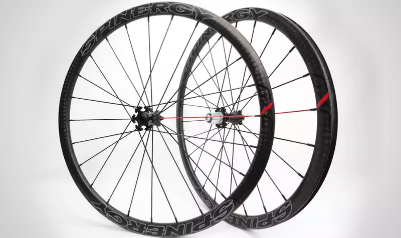 Spinergy GX wheels reduce buzz on gravel surfaces