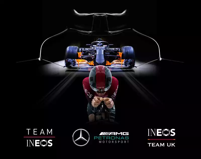 Team Ineos Announces Partnership with Mercedes F1 Team