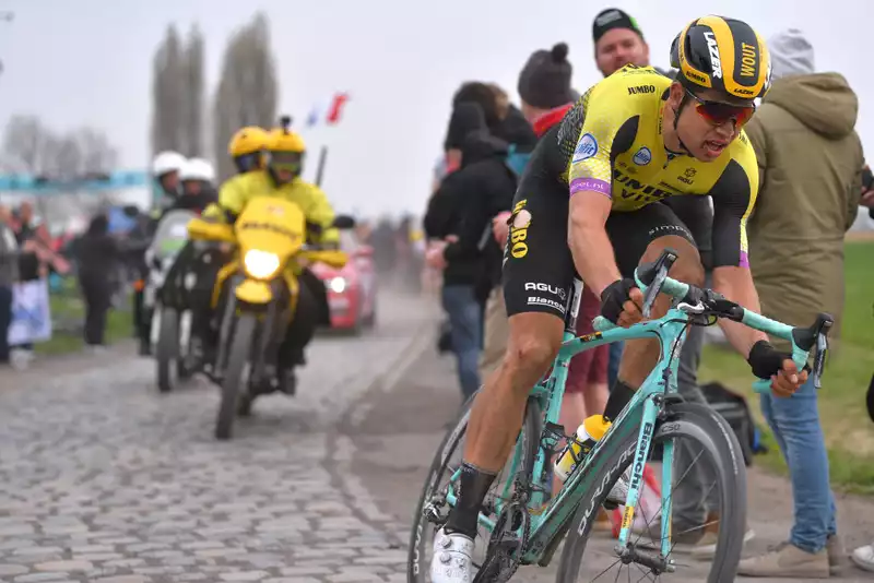 Van Art tackles the cobblestones of Paris-Roubaix