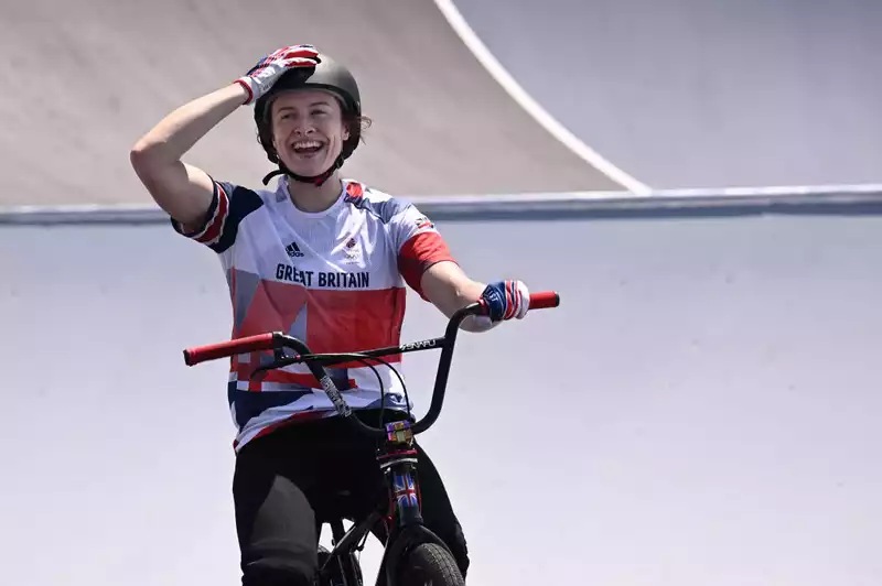 Charlotte Worthington Wins Britain's First Olympic Gold Medal in BMX Freestyle