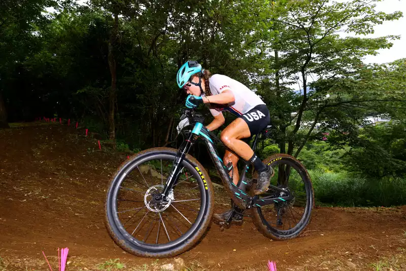 Tokyo Olympics: Courtney and Batten in Misery on Changed MTB Course